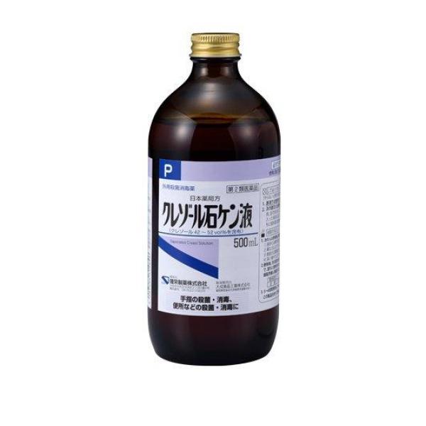 健栄製薬 日本薬局方 クレゾール石ケン液 500m L