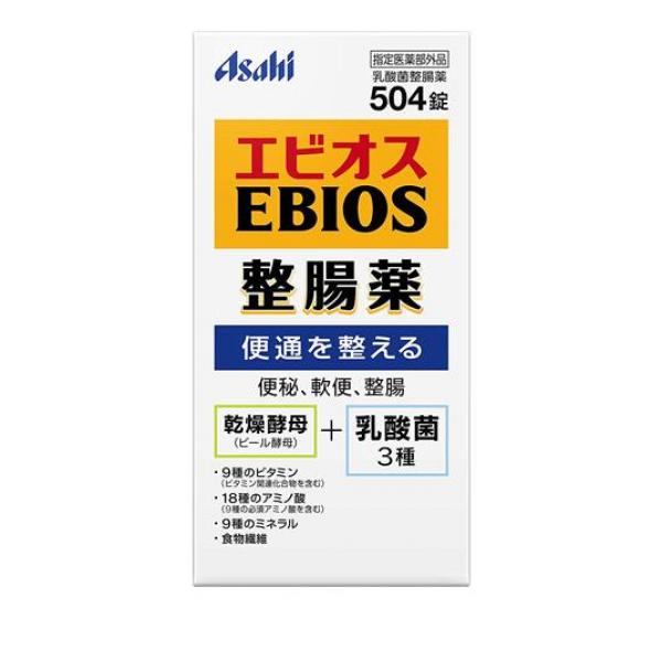 エビオス整腸薬 504錠 整腸剤 乳酸菌 便通改善 便秘 軟便 市販薬
