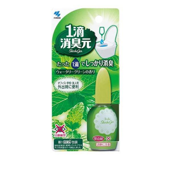 ●小林製薬 1滴消臭元●トイレ使用後に便器内に1〜2滴落とすだけで、香りがすばやく広がりニオイを消します。●トイレ使用前に使っても効果的です。●浄化槽に影響を与えません。●品名：消臭・芳香剤●用途：ト