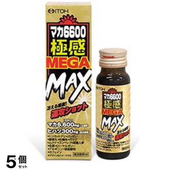 5個セット井藤漢方製薬 マカ6600極感MEGA MAX(メガマックス) 50mL