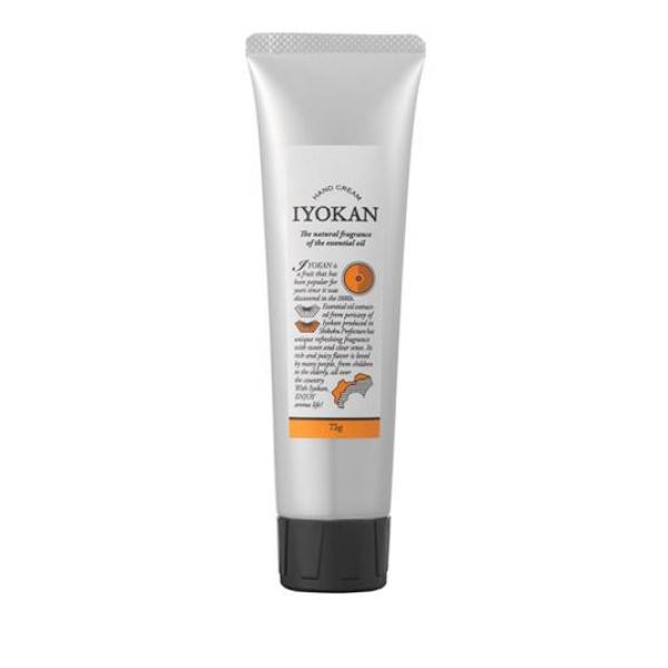 ●デイリーアロマジャパン 国産柑橘ハンドクリーム 伊予柑（daily aroma IYOKAN HAND CREAM）●国産の香りにこだわった愛媛県・香川県産伊予柑精油と、保湿成分シアバター(*1)と