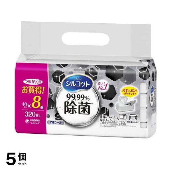 ●ユニ・チャーム シルコット 99.99%除菌●テーブル・キッチンなどの除菌に。※すべての種類の菌を除菌するわけではありません。●しっかり拭ける「厚手メッシュシート」採用。きめ細かなメッシュが汚れをか